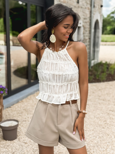 Blouse Kalina -  Crème