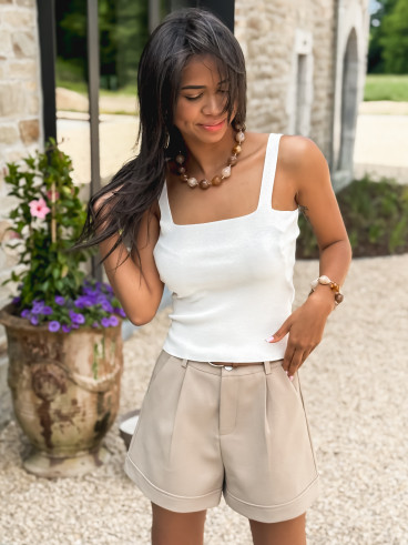Top Malianna - Ecru