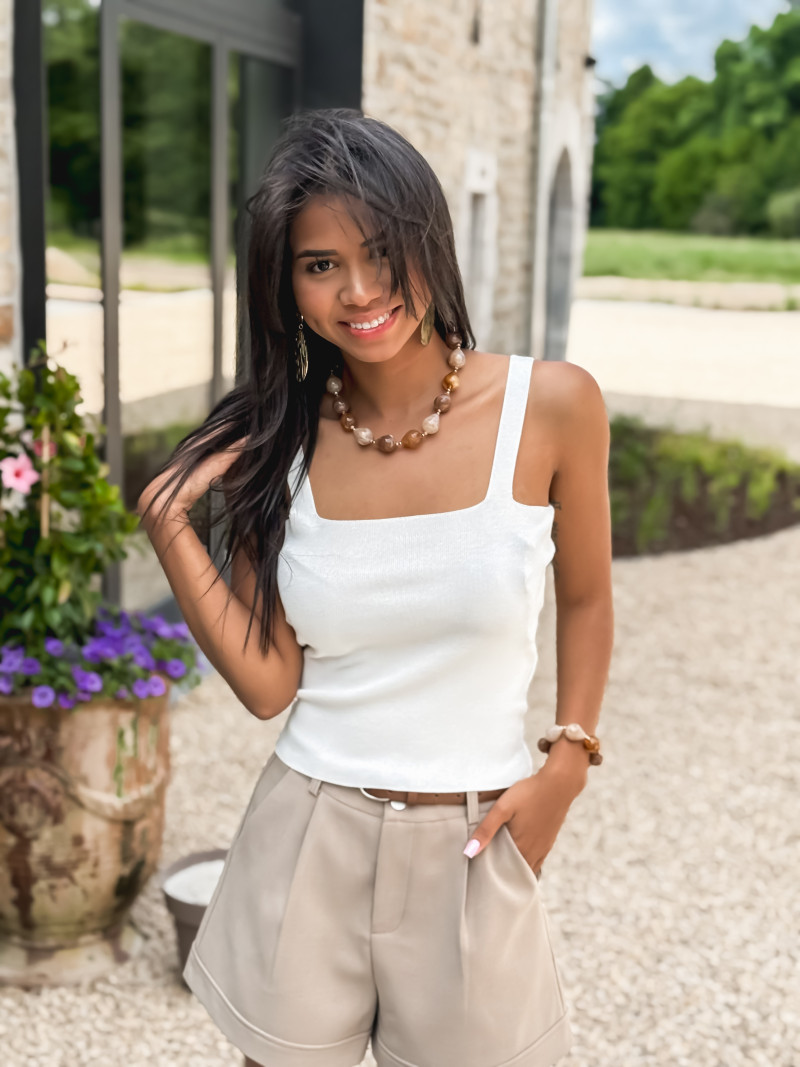 Top Malianna - Ecru