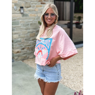 T-shirt Marvelous - Rose