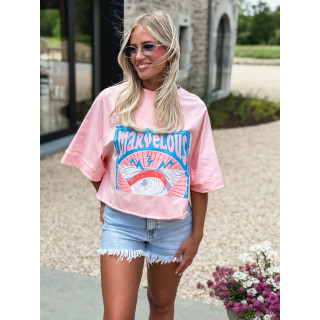 T-shirt Marvelous - Rose
