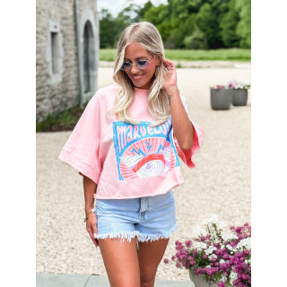 T-shirt Marvelous - Rose