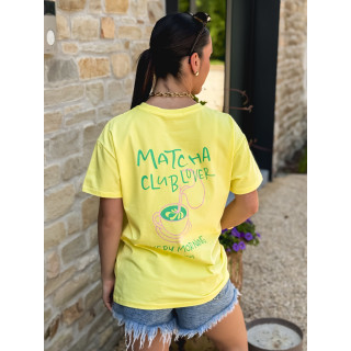 T-shirt Matcha - Jaune