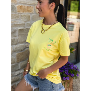 T-shirt Matcha - Jaune