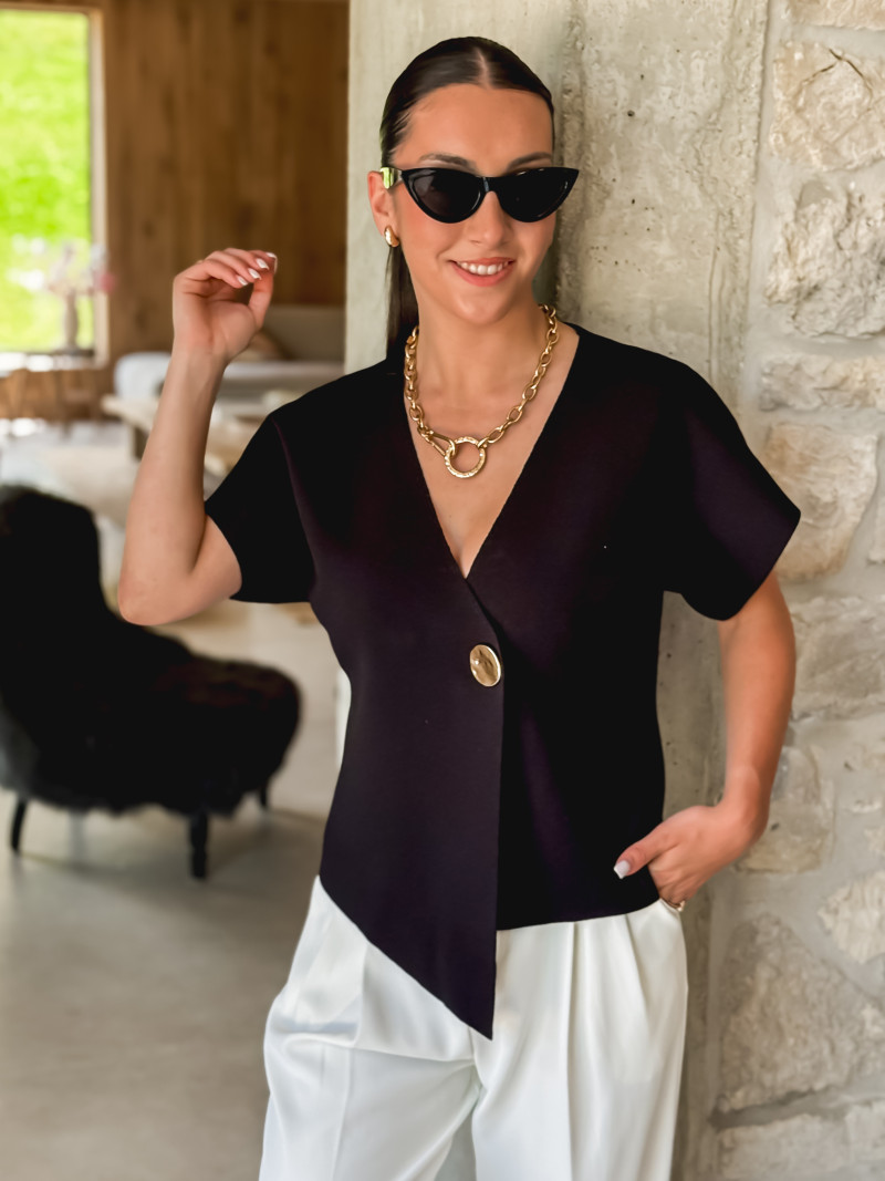 Gilet Savia - Noir