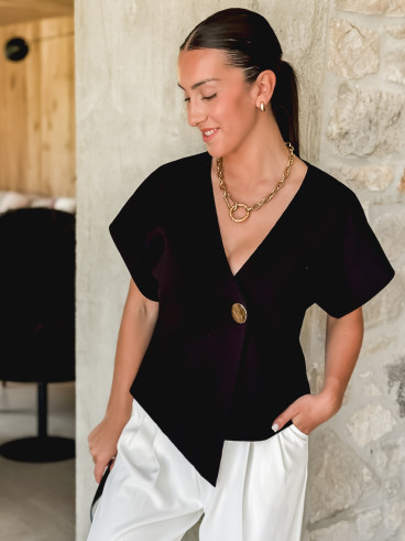 Gilet Savia - Noir