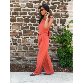 Pantalon Aélise - Terracotta