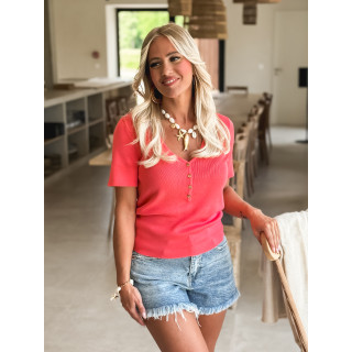 Blouse Eloïa - Corail