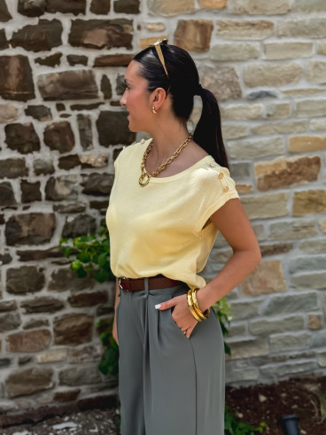 Blouse Loraline - Jaune