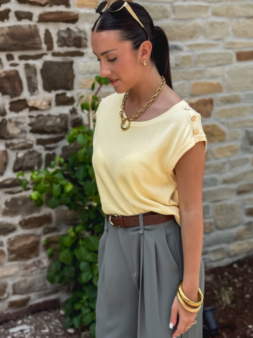 Blouse Loraline - Jaune