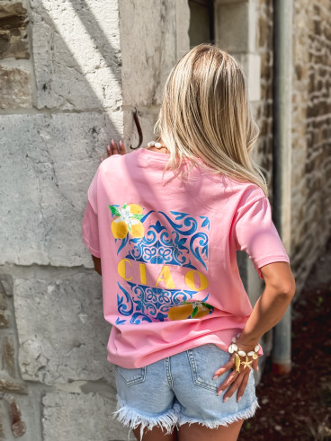 T-shirt Crémone - Rose
