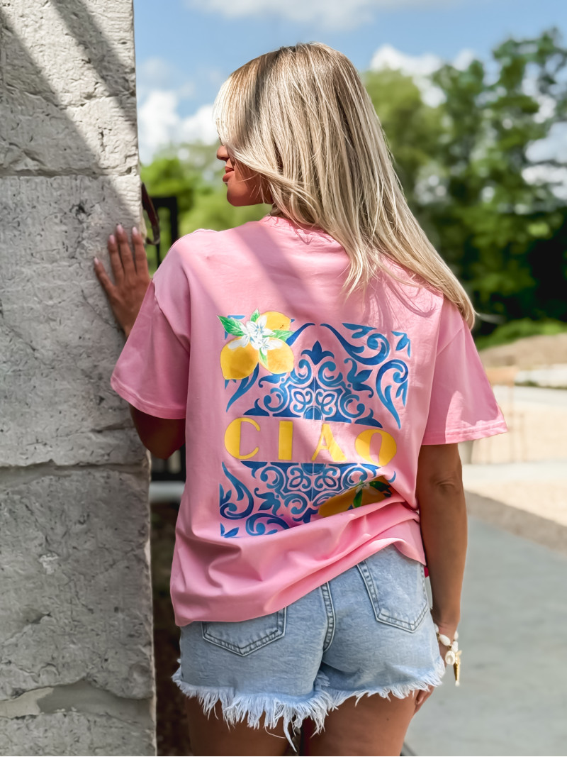 T-shirt Crémone - Rose