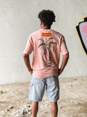 T-shirt 'Golden Day' - Rose