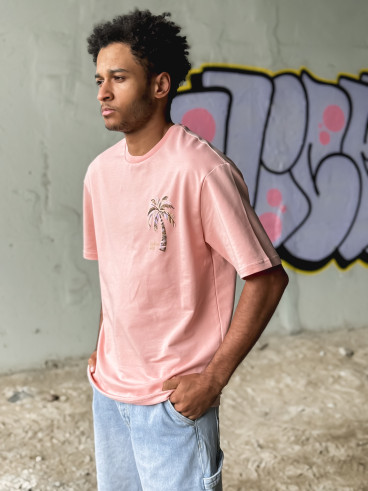T-shirt 'Golden Day' - Rose