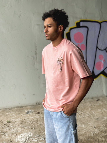 T-shirt 'Golden Day' - Rose