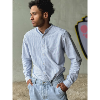Chemise lignée Lessandre - Bleu/Blanc