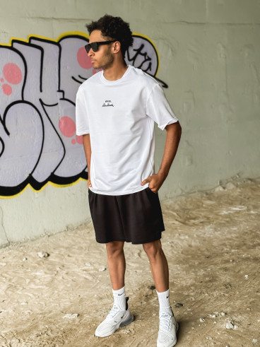 T-shirt Bye - Blanc
