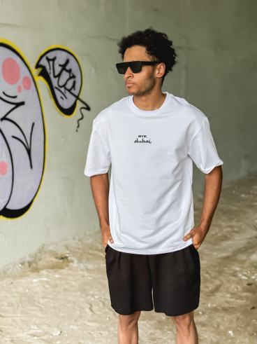 T-shirt Bye - Blanc