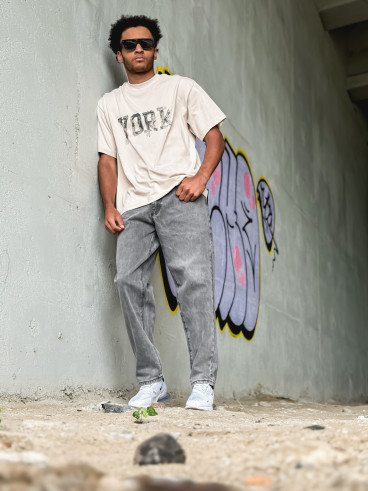 T-shirt York - Beige