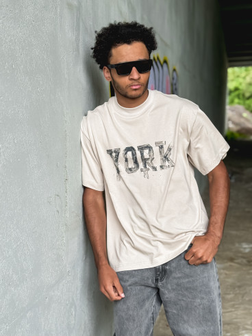 T-shirt York - Beige