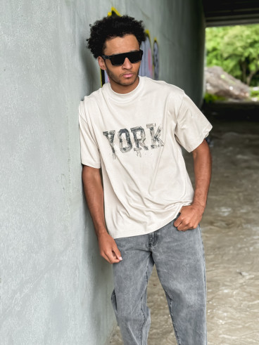 T-shirt York - Beige