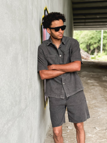 Ensemble en jeans Daymon - Gris