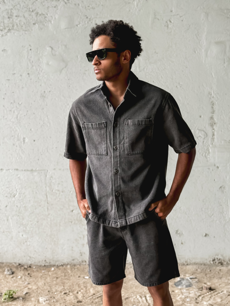 Ensemble en jeans Daymon - Gris