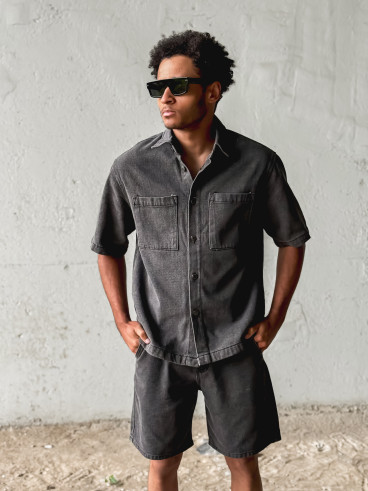Ensemble en jeans Daymon - Gris