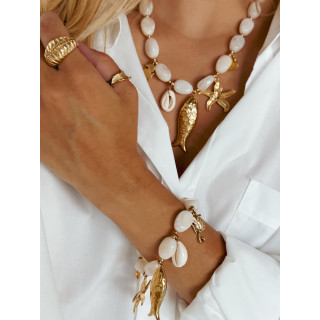 Collier Madoline - Nacré/Doré