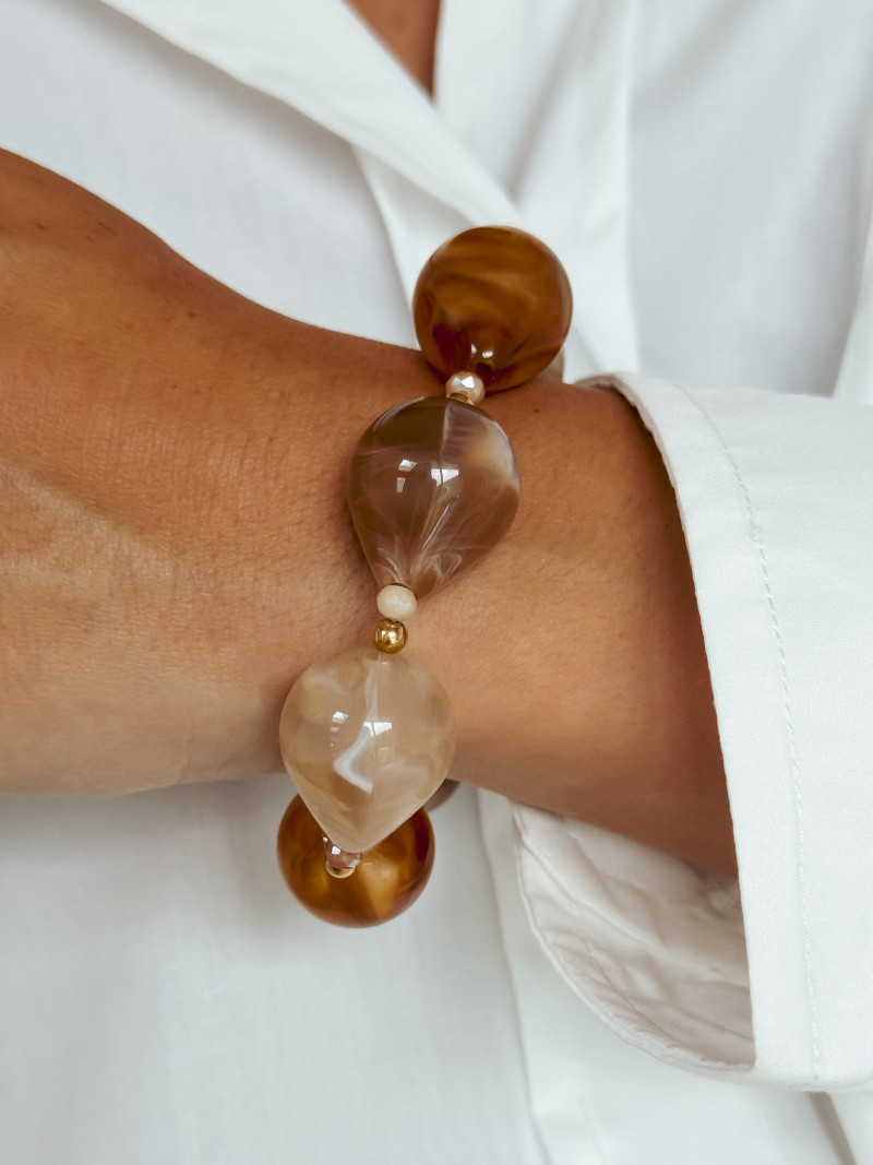 Bracelet Madriaza - Chocolat