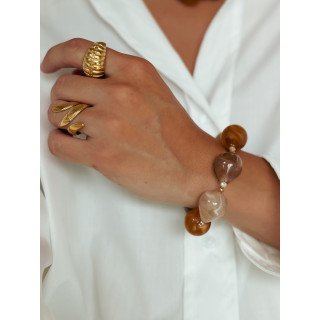 Collier Madriaza - Chocolat