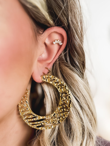 Boucles d'oreilles Zouma - Doré