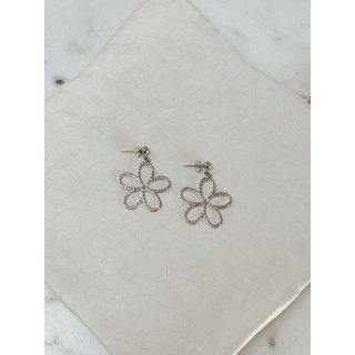 Boucles d'oreilles Nanao - Argenté