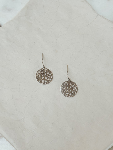 Boucles d'oreilles Camara - Argenté