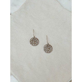 Boucles d'oreilles Camara - Argenté