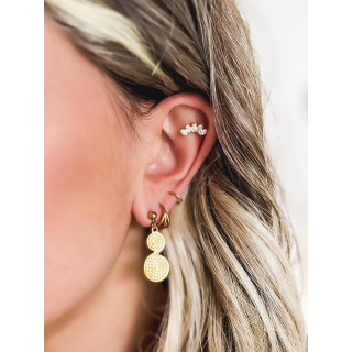Boucles d'oreilles Cédalize - Doré