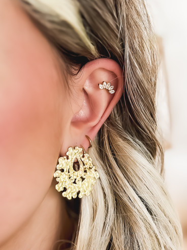 Boucles d'oreilles Chadia - Doré