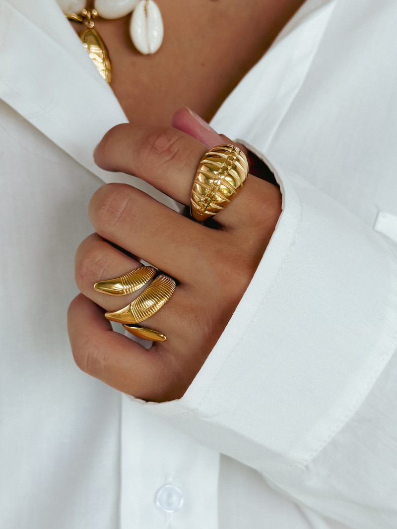 Bague Charleine - Doré