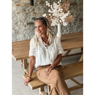 Blouse Asélya - Blanc
