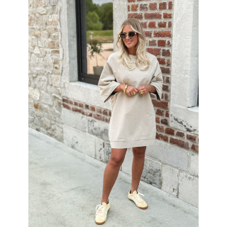 Robe courte Sira - Beige