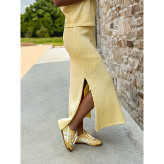 Jupe longue Nirina - Jaune