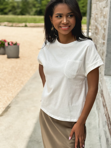 T-shirt Aléria - Blanc