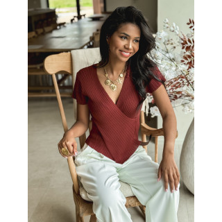 Blouse Sabine - Bordeaux