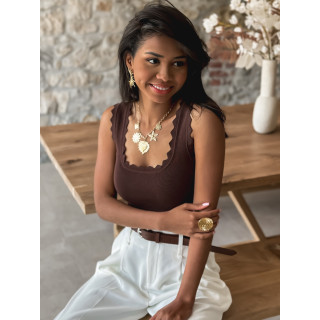 Top Lalie - Marron