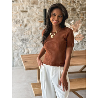 Blouse Aëline - Camel