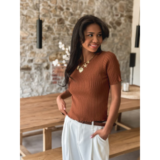 Blouse Aëline - Camel