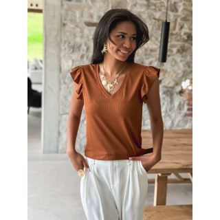 Blouse Philipine - Camel