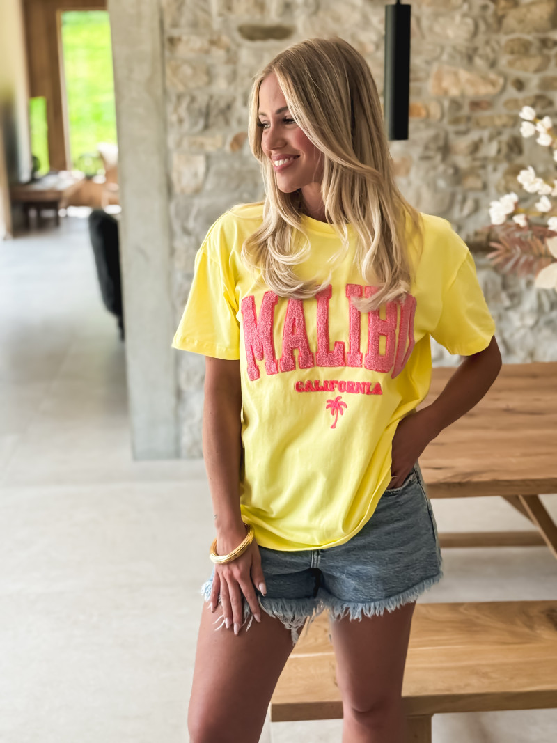 T-shirt Eloria - Jaune