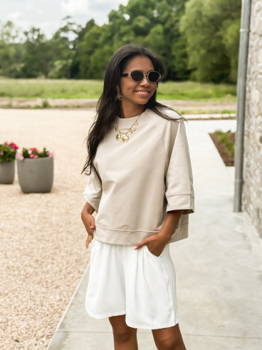 T-shirt Sira - Beige