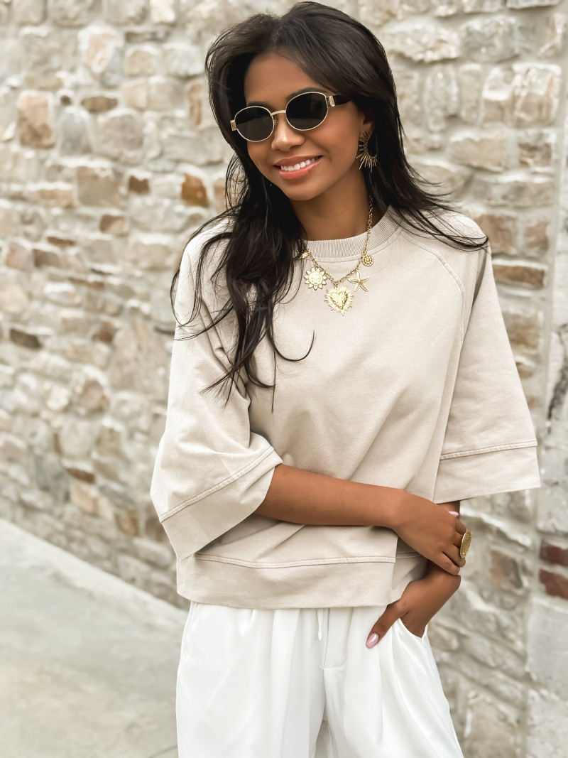 T-shirt Sira - Beige